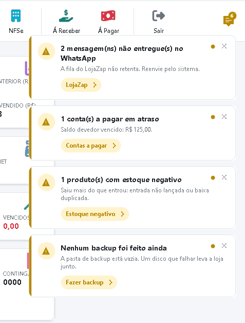 Notificações